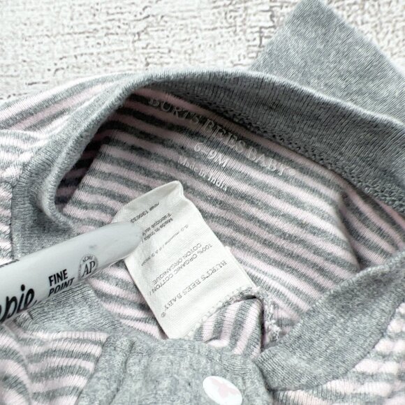 Burt’s Bees Baby Striped Pajamas - Picture 2 of 3